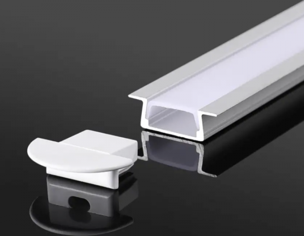 Профіль врізний LEDTech LT-618-3 для LED стрічки 6х22мм